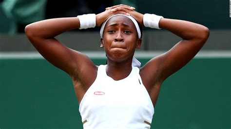 Year Old Cori Coco Gauff Stuns Venus Williams At Wimbledon