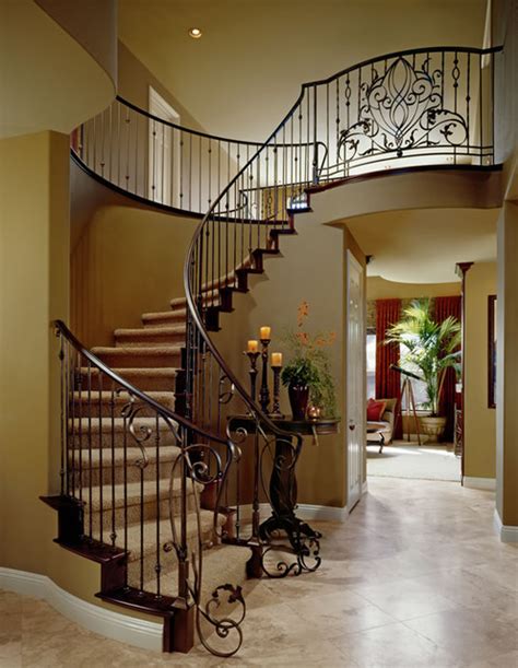But stairs comprise enough interior real estate that they deserve to be decorated, too. Entry and Staircase staircase