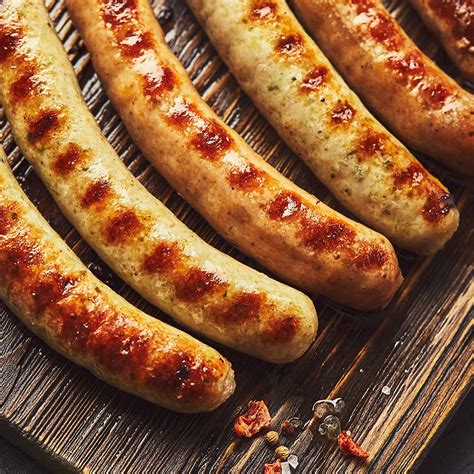 Classic Bratwurst Sausage Made From Our Favourite German Recipe Using