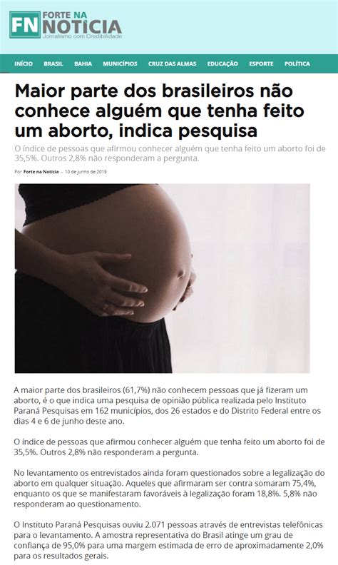 Forte na Notícia divulga pesquisa nacional realizado pela Paraná