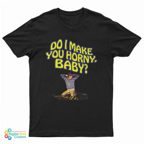 Vintage S Austin Powers Do I Make You Horny Baby T Shirt