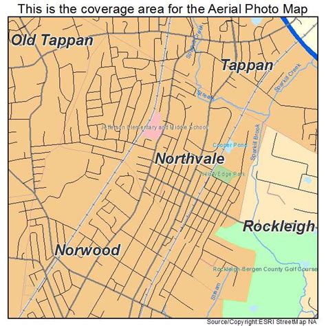 Aerial Photography Map Of Northvale Nj New Jersey