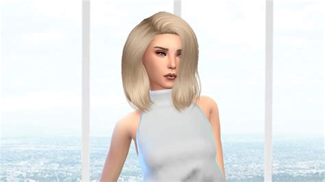 The Sims 4 Cas Blonde Girl Sim Download And Full Cc List Blonde Girl