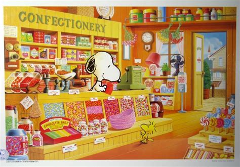 Snoopys Candy Store Peanuts Charlie Brown Snoopy Snoopy Pictures