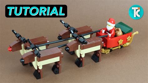 Lego Santas Sleigh Tutorial Youtube