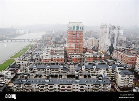 View Of Fuding City Ningde Fujian Province China Stock Photo Alamy