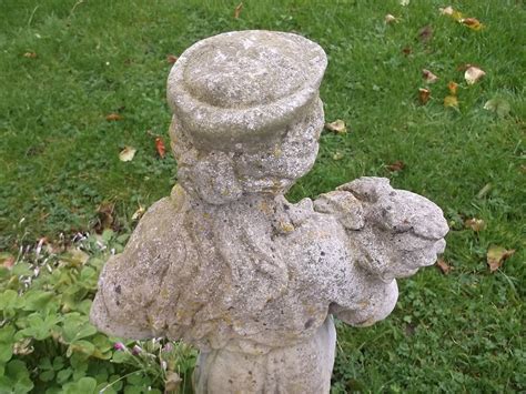 Antiques Atlas Vintage Composite Stone Garden Statue