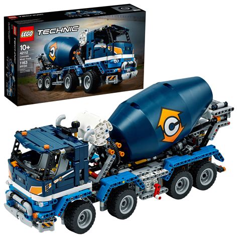 Lego Technic Concrete Mixer Truck 42112 Building Set 1163 Pieces