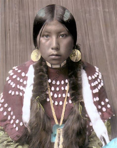 Idaho Kalispel Native American Indian Girl Myvintagephotos American