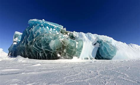 Coloured Icebergs Australian Antarctic Program