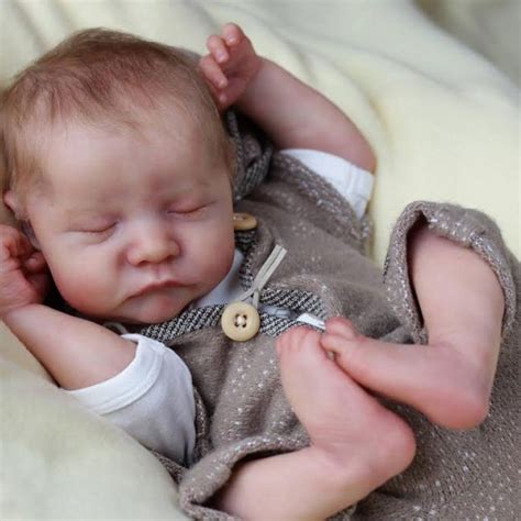 12 Real Lifelike Reborn Baby Doll Boy Lifelike Newborn Sleeping Baby