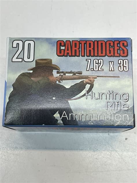 762x39 Hunting Ammo 20 Round Box Cheap Ammo Cdvs
