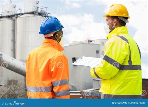 Industrial Engineer Worker Or Safety Inspector Stock Photo Image Of