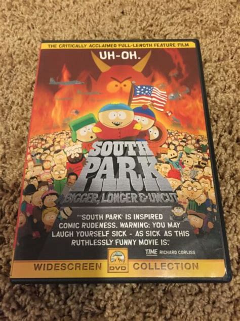South Park Bigger Longer Uncut Dvd 1999 Widescreen Ebay