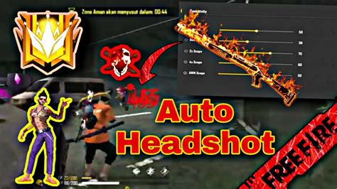 Looking for the best pubg mobile settings? Free fire NEW auto headshot sensitivity setting|| 100% ...