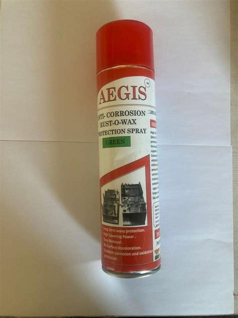450ml Aegis Anti Corrosion Rust O Wax Protection Spray Packaging Size
