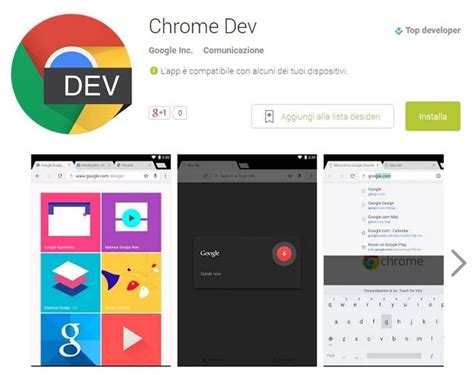 Chrome Dev Arriva Ufficialmente Su Android Hdblogit