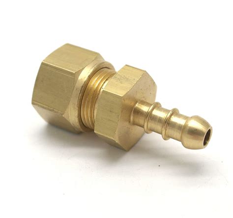 British Made 15Mm Brass Compression Fitting To 10Mm Nozzle Fits 8Mm I/D ...