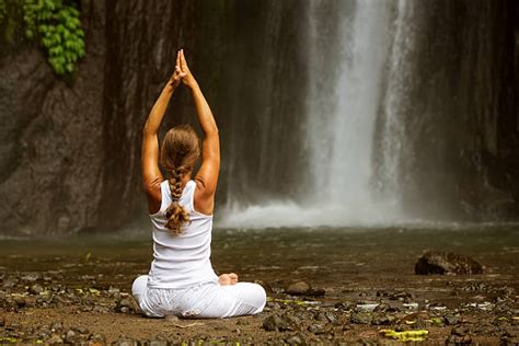Waterfall Meditation Stock Photos Pictures And Royalty Free Images Istock
