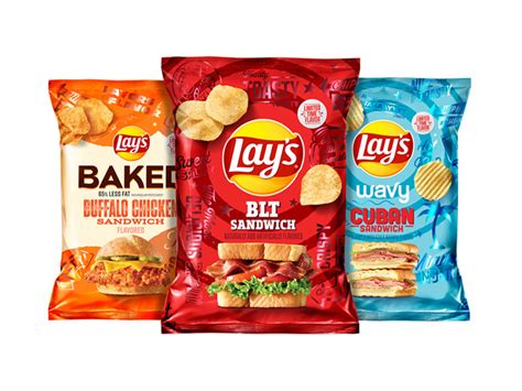 Lays Introduces Three New Sandwich Inspired Potato Chip Flavors Chew
