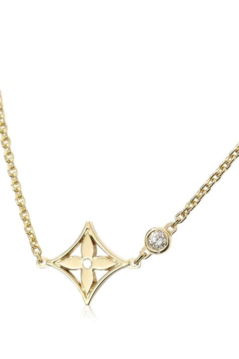 Louis Vuitton Blossom Necklace Dupee