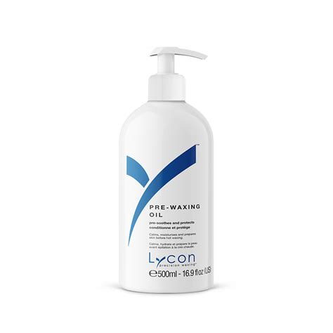 pre waxing oil předepilační ochranný olej 500ml lycon