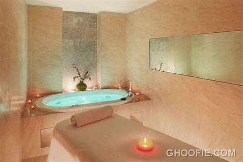 fancy indoor spa design ideas with massage table my home deco mag