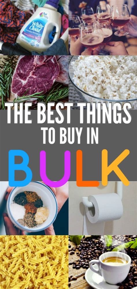 17 Foods And Household Things You Should Buy In Bulk To Save Money
