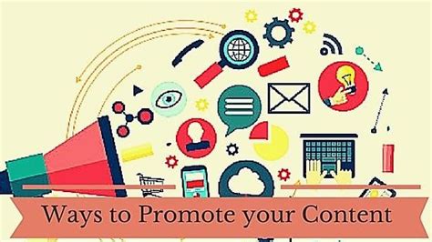 The Ultimate Reference on Ways to Promote Your Content - Social ...