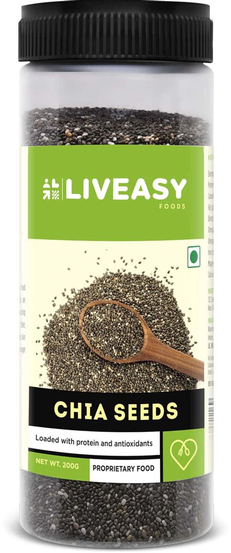 Buy Liveasy Foods Raw Chia Seeds Superfood Loaded With Nutrients