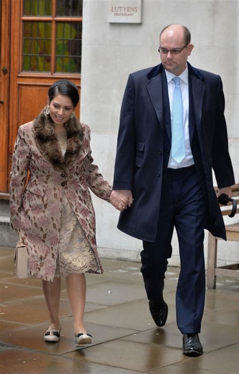 Who Is Priti Patel Her Husband Alex Sawyer And Why Has She Resigned Metro News