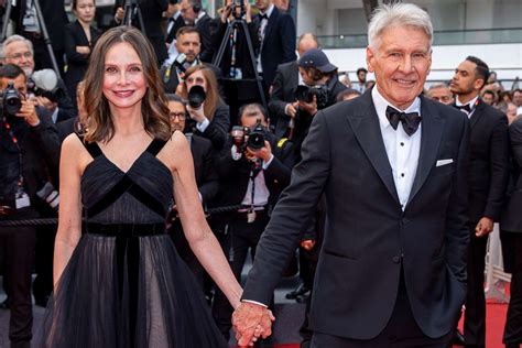 Harrison Ford And Calista Flockhart Share Sweet Moment Ahead Of