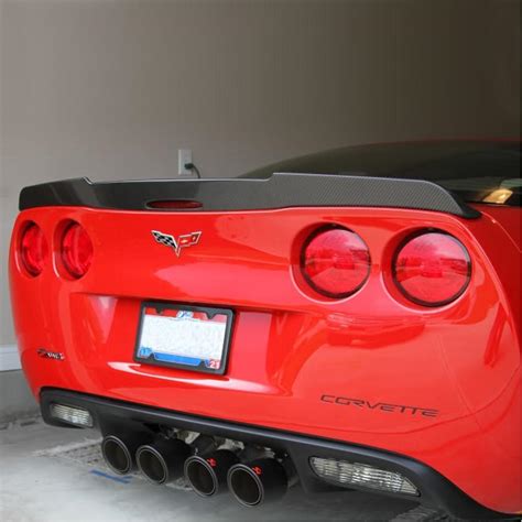 C6 Corvette Rear Spoiler Katech Carbon Fiber