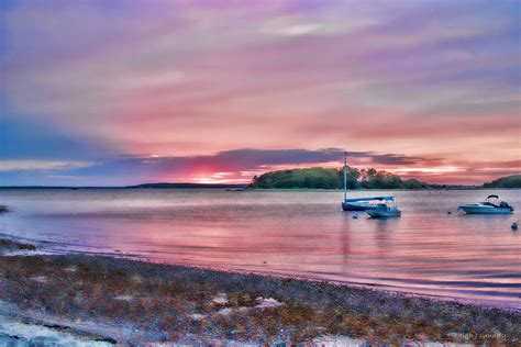 Surreal Sunset Photograph By Leigh Grundy Fine Art America