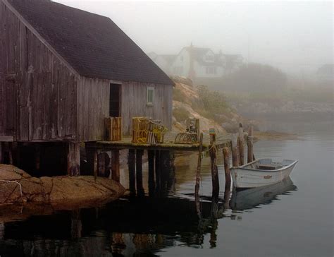 A Grey Foggy Day Photograph By Robin Clarke