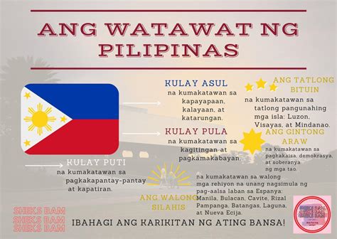 Anu Ang Ibig Sabihin Ng Mga Kulay Sa Watawat Ng Pilipinas Brainlyph