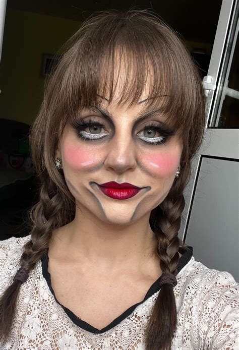 Annabelle Inspired Halloween Look Rmakeupaddiction