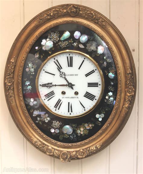 Antiques Atlas Unusual Oval Vineyard Wall Clock
