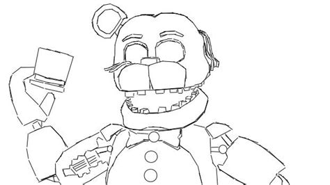 Withered Freddy Coloring
