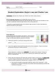 Ideal gas law problems answer key. Activity A Boyles Law Get the Gizmo ready On the BOYLES ...
