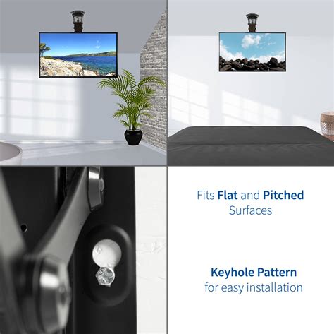 I've always thought that flip down tv mounts were cool, and have long looked for an opportunity (or excuse) to build one. Electric Motorized Flip Down Pitched Roof Ceiling TV Mount ...