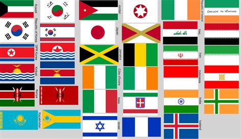 The Flags Of The World But Every Nations Flag Is Recreated With The