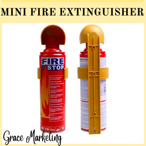 Original Portable Mini Car Stop Fire Extinguisher Lazada Ph