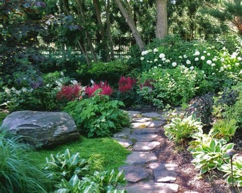 Shade Garden Designs Landscape Design Idea Shade