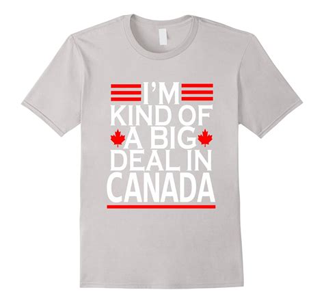 Funny Canada Canadian T Shirt Re “big Deal” Cl Colamaga