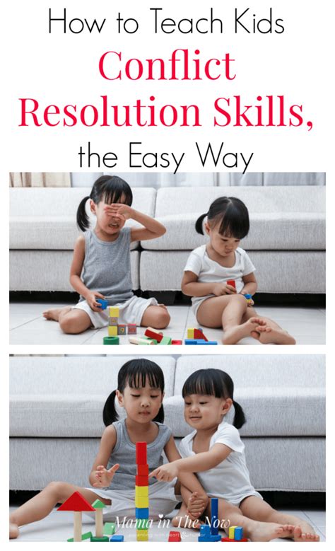 How To Teach Kids Conflict Resolution Skills The Easy Way