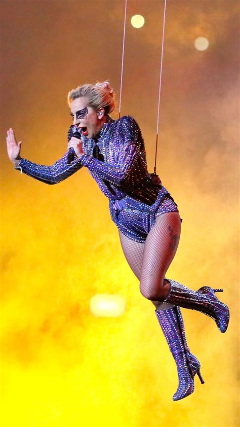 Lady Gaga's Super Bowl style. | Lady gaga super bowl, Lady gaga, Lady gaga performance