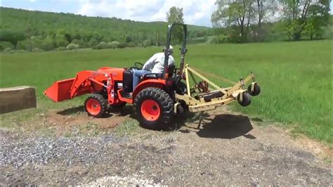 2012 Kubota B3200 Compact Tractor Loader 4x4 32hp Diesel With 3 Point