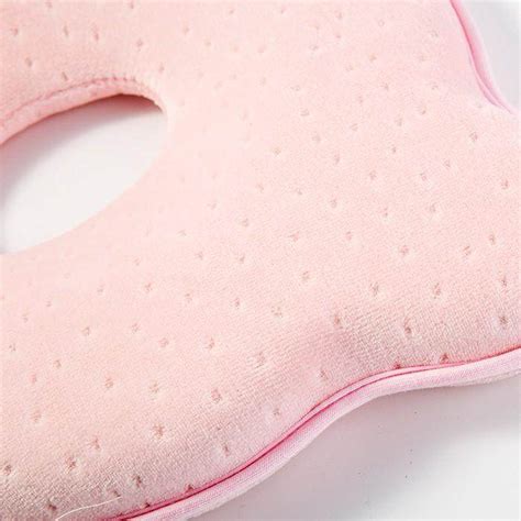 Everso Baby Cot Pillow Soft Cut Preventing Flat Head Neck Syndrome