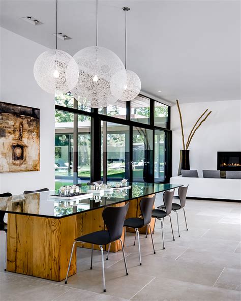 Mid Century Modern Luxury Dining Room